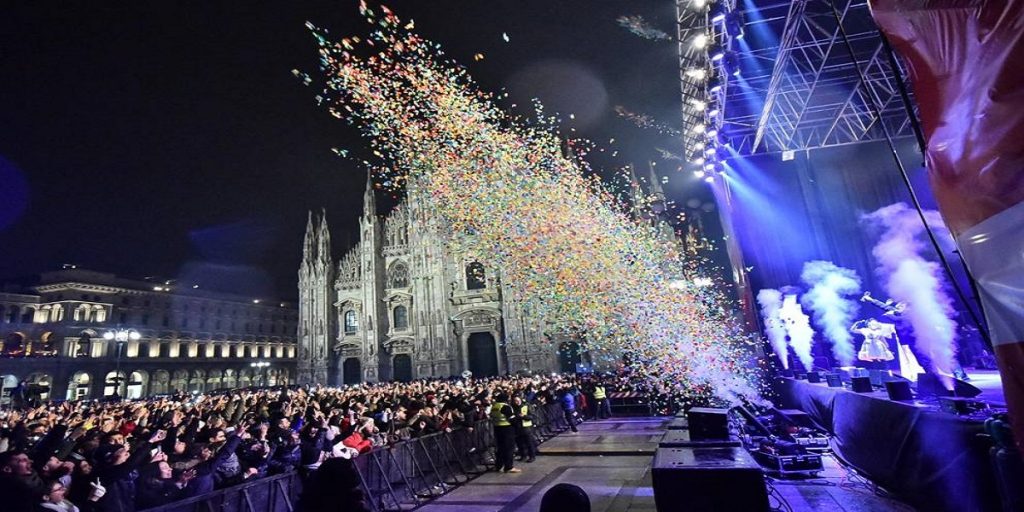 Capodanno Piazza Duomo Milano 2022